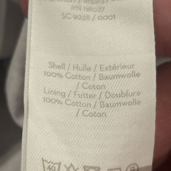 Boden Skirt Womens 14 Petite Knee Length Floral Geometric Lined Cotton Pockets - Picture 5 of 10